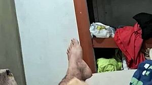 Exhibitionist Flashes And Reaches Intense Orgasm