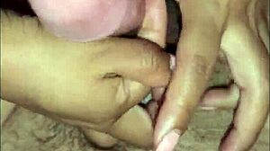 Vered Wifey Gives Handjob And Teases Dick With Wet Pussy.