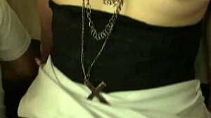 japanese chick takes on a massive cock with ease. she rides it like a pro in a wild group session.