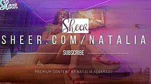 Girlfriend Enjoys Wet Bath Sex with Spreading Legs