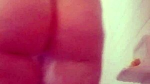 Watch this relaxing shower scene with wet bathing moments