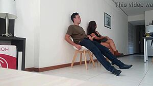 Hospital Patient Receives Oral Care Outdoors