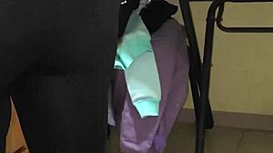 Ever Seen Cleaning Lady Get Naughty Like This?