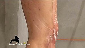 Caught Filming Girlfriend Bathing, She Loves It!