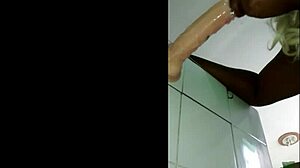 African Mom Goes Wild with Her Toy in Homemade Video Part14, Wow!