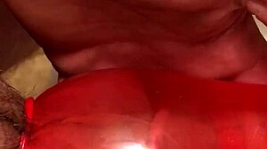 Detailed Scene of Condom Pissing in Part 2