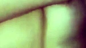 Teen gets fucked by stepdad on sofa