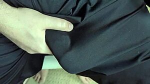 soft shorts tease my cock with no underwear on