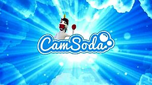 Massive Tits Girl Fingers Wet Pussy on Webcam