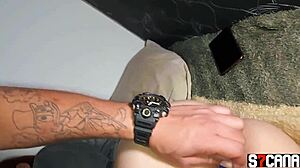 Young Woman In Lingerie Poses Seductively.