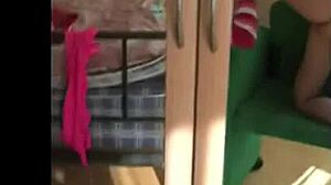 Tiny Tyler Touches Herself on Webcam