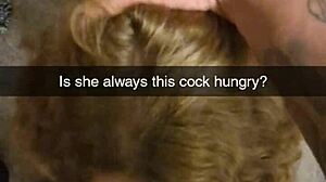 cheating girlfriend gets breed by huge cock on snapchat