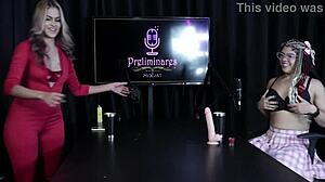 sofie lollipop trans showing her breasts and pussy in the game