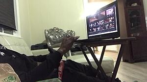 getting a blowjob from a muslim smoker in a homemade setting