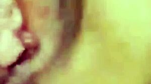 Teen gets fucked by stepdad on sofa