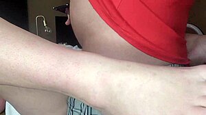 My foster stepmom begged me to cum inside!