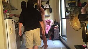 Intense Fist Fucking BDSM With Hogtied Milf!