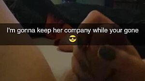 cheating girlfriend gets breed by huge cock on snapchat