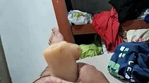 Exhibitionist Flashes And Reaches Intense Orgasm