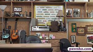 adorable woman get pounded by horny pawn guy on hidden cam?