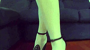 niya yu in heels gets asshole gaping from big cock