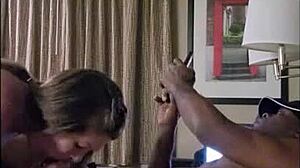 Crystalbabylynn bends over for monster black cock anal