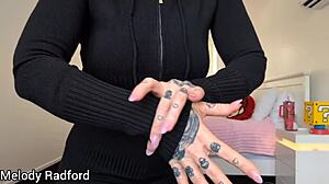 yo, check this fit milf with big tits trying on haul stuff! 😍