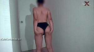 Neighbor agrees to intense anal sex recording