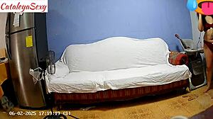 Big Ass Milf Model Prepares in Sexy Outfit Backstage