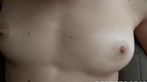 Tight gal aubrey sky gets pov sex