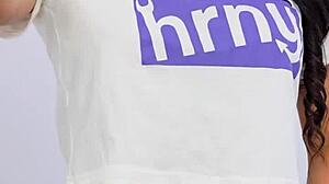 I got hairless tight small 18+ tits latina shaved pussy panties tits wet brunette masturbating on phone for boyfriend