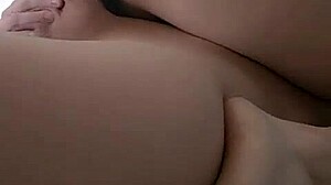 Insane! Tiny Waist Teen Squirts Hard!