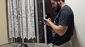 Surprise domination with the lucky guy, did he enjoy the encounter with two goddesses?