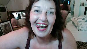 dawnskye1962 urges timmie to stroke in retro clip