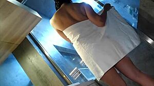 hot spring sex with a japanese housewife