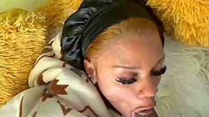 Yo, check Renity Love swallowing that huge BBC like a pro tonight!