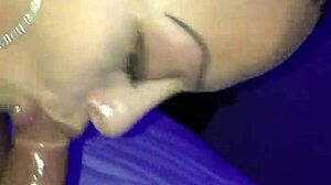 Puerto Rican Babe Gives Blowjob