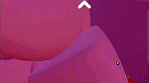 Roblox Game Scene with Neighbor Paying Rent