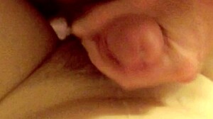 Her pov - pumping cum - her busty natural tits keep me hard