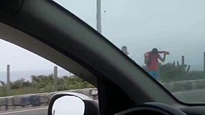 I TOOK MY WIFE TO FUCK STRANGERS OUTDOOR!!