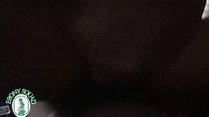 She rides like a horse rider, her ebony ass worshipped by amateurs in homemade session.