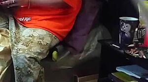 My Stepmom Pretends Not To Look At The Big Black Cock Flashing