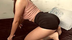 Public anal climax outdoors