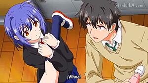 i watched this lesbian couple fuck hard in a school setting