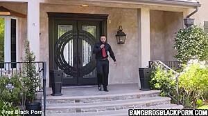 Cute black teen caught masturbating by stepdad in shocking moment.