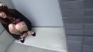 Hitomi Misaki’s Wild Japanese Walk with Remote Vibe Buzzing Hard