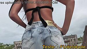 Fucking Hot Brunette from the Beach