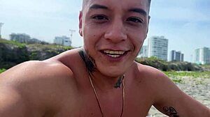 weekend fling with a colombian beauty from cartagena beaches