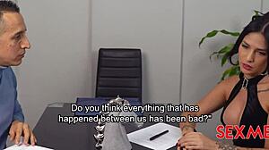 Sexmex - Divorced Ex-Wife Ashley Sanz Fucks Ex-Husband in Quickie