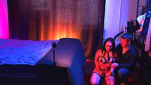 lecherous husband pissing on face his womans and ass fuck her